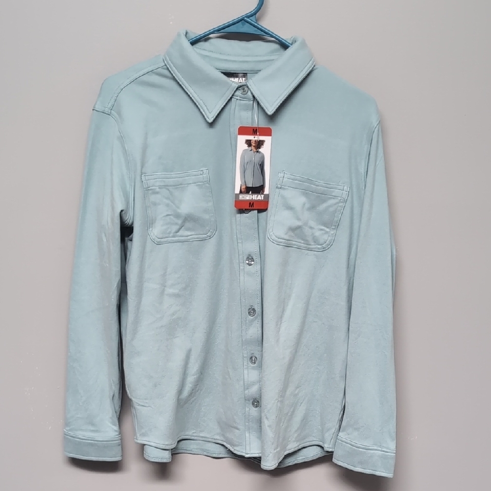 32 Degrees Light Blue Button Down Shirt